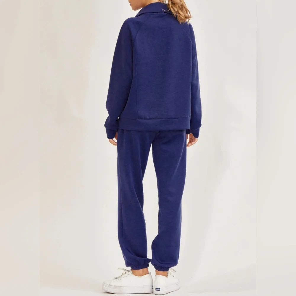 #61884 🛑XL Quarter Zip Pullover+Jogger Modal 2pc Set - Picture 6 of 13